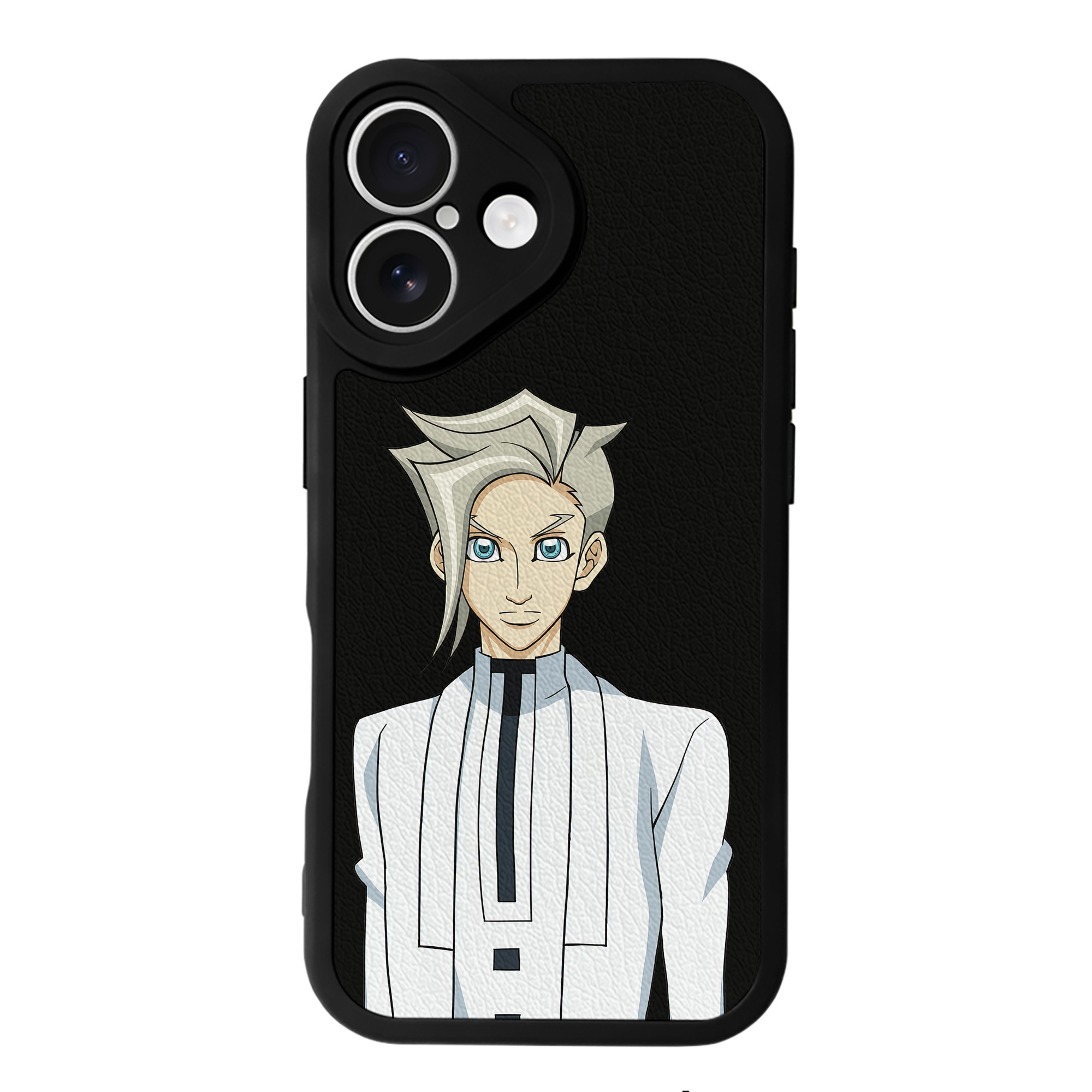 遊☆戯☆王 Yu-Gi-Oh! 【iPhone 16シリーズ対応】シリコンスマホケース（レザー調） 材質：シリコン